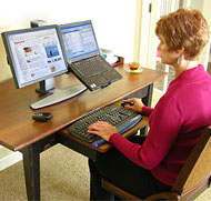 Application of Ergotron 33-331-057 Neo-Flex Combo Lift Stand