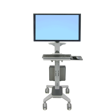 Animation for Ergotron 24-189-055 Neo-Flex WideView WorkSpace Cart