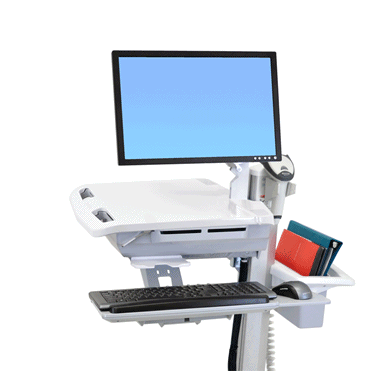 Animation for Ergotron SV41-6200-0 StyleView Cart with LCD Arm