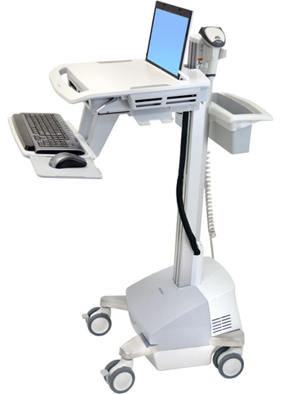 Ergotron SV42-42102 StyleView EMR Notebook Powered Cart for Healthcare