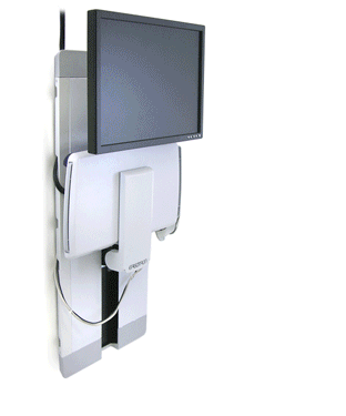 Animated Image for Ergotron 60-594-216 StyleView Vertical Lift for Patient Room