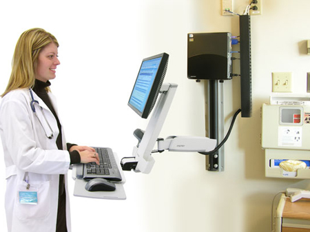 Application of Ergotron 45-215-216 StyleView HD Combo White