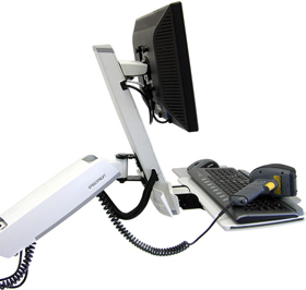 Ergotron 45-215-216 StyleView HD Combo White - Cables