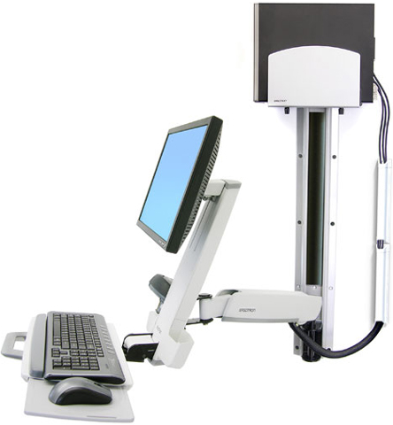 Ergotron 45-216-216 StyleView HD Combo System White