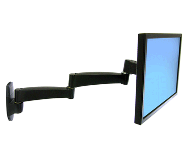 Animation for Ergotron 45-234-200 - 200 Series Wall Mount Arm, 2 Extensions