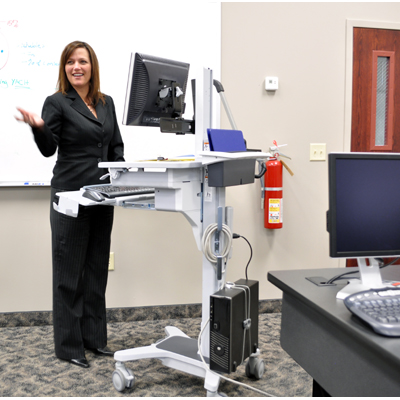 Ergotron 24-203-053 TeachWell LCD Mobile Digital Platform