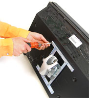 Ergotron 45-194-194 Neo Flex HD Wall Mount Swing Arm Installation Image