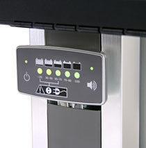 Ergotron SV22-22009 StyleView Dual Display Cart, Powered Close-up View