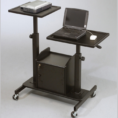 Balt 82692 Proview Height Adjustable Audio Video AV Cart