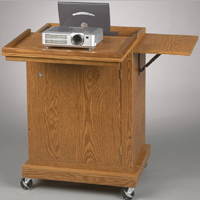 Balt 89852 Champ Audio Visual Center - Oak