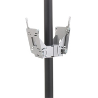Chief FDP4100B or FDP4100S Dual Monitor Pole Mount VESA 100x100