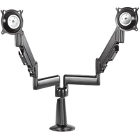 Chief KCY220 Height-Adjustable Dual Arm Desk Mount, Dual Monitor