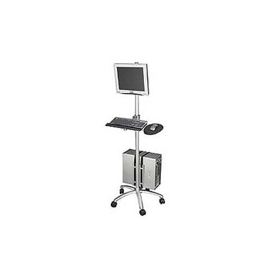 Ziotek Aluminum Mobile Computing Workstation Cart - ZT1110375