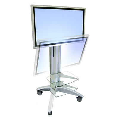 Ergotron 24-173-194 LX Large Display Cart discontinued replaced by 24-191-057