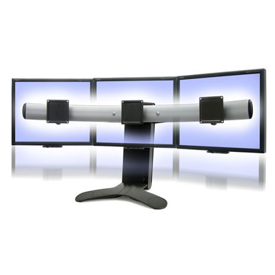 Ergotron 33-296-195 LX Triple Display Lift Stand