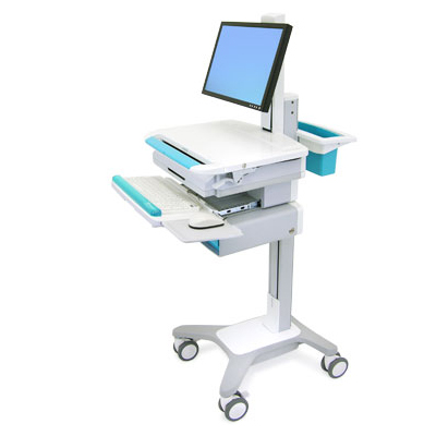Ergotron SV31-31051 StyleView LCD Cart with Drawer SV3131051 DISCONTINUED