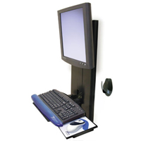 Ergotron 25-022-101 Vertical Lift Keyboard Tray discontinued replaced 60-593-195