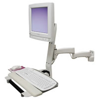 Ergotron 28-188-180 Combo Arm 200 Series Grey 28188180 DISCONTINUED