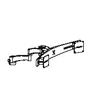 Ergotron 28-370-200 Series 200 Dual Monitor Pole Mount 28370200 DISCONTINUED