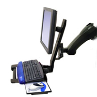 Ergotron 44-373-200 HD Combo Arm no Mount Black 44373200 DISCONTINUED
