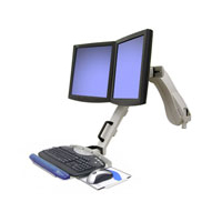 Ergotron 44-407-180 HD Dual-Monitor Combo Arm no Mount 44407180 DISCONTINUED