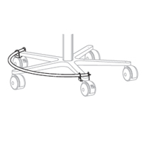 Ergotron 85-022 Footrest 85022 DISCONTINUED