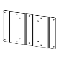 Ergotron 97-197-200 Interface Mounting Bracket, 100 x 200mm 97197200 DISCONTINUED