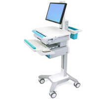 Ergotron SV31-31051 StyleView LCD Cart with Drawer SV3131051 DISCONTINUED