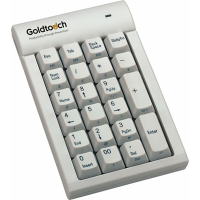 Goldtouch GTC-0033 Numeric Keypad with USB Hub