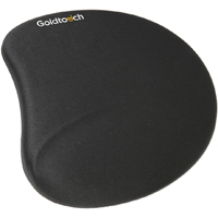 GoldTouch GT6-0017 Black Gel Filled Mouse Pad 
