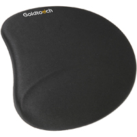 Goldtouch Gel Filled Mouse Pad | Black, Size: Standard