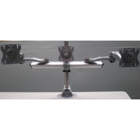 ISE MA4000-3-1J2AH-C/G-BM2 Triple Monitor Arm for 3x24" Displays