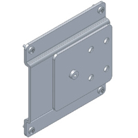 Innovative 8VESA75-R rotating or 8VESA75-N non-rotating 75 mm VESA Adapter