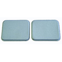 Kinesis AC005PPslv Replacement Palm Pads for the Contoured keyboard Silver
