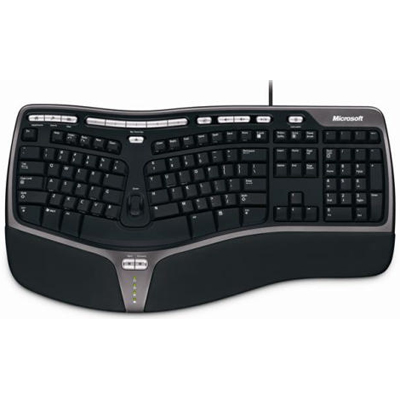 Microsoft B2M00012 Natural Ergonomic USB 4000 Keyboard