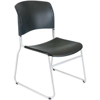 Office Master ST400 (OM Seating) Ergonomic High Density Stackable Side Chair