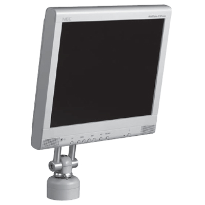 Peerless LCV-100 LCD Vertical Desktop Monitor Mount Stationary Base LCV-100SW