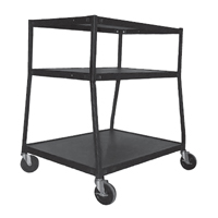 Peerless JCT-WB44E Jumbo Wide Body Electrical 44" TV Carts with Electric Strip - DISCONTINUED
