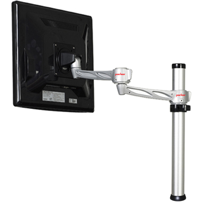 Peerless LCT-A1B6C or LCT-A1B6H Desktop Two Link Articulating Pole Mount DISCONTINUED