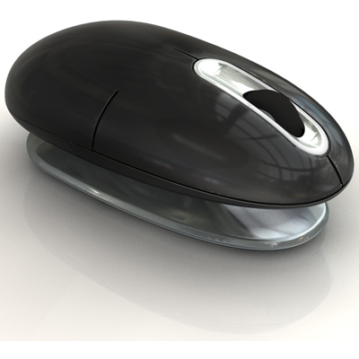 Smartfish ErgoMotion M2218B Wireless Ergonomic Laser Mouse