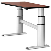 Workrite Adjustable Base WorkRite Sonoma Premium Peninsula Height Adjustable Workstations