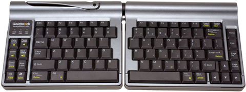 Goldtouch GTP-0055 Go Travel Adjustable Ergonomic Keyboard