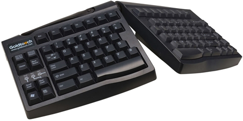 Goldtouch GTN-0077 Adjustable USB with PS2 Split Ergonomic Keyboard