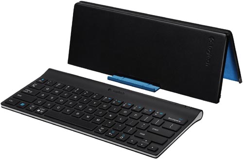 Logitech 920-003241 Tablet Keyboard and Stand for iPad and iPad2