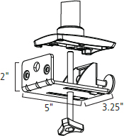 MA4000 Grommet/Bolt-Through Mount