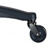 CAS-RUB - "Rubber casters" are designed for concrete and other hard surfaces. (5 per set)