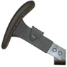 JR-PD - Height adjustable T arms with fold-back feature, trigger-style control and Durasoft armpads Adjustable height range of 2.5" 7 year limited warranty