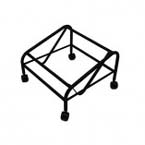 Office Master STDLY Steel Frame Lockable Caster Dollies