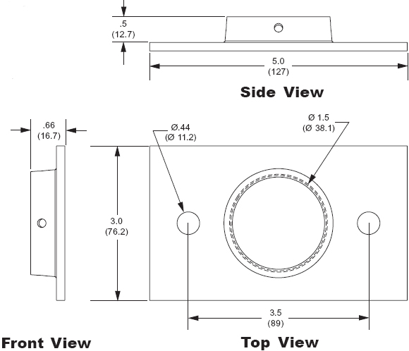 Technical drawing for 
Peerless ACC560 Wood Joists and Structural Ceiling Plate