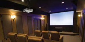 PRS Series Projector or Ceiling Mount Inuse Picture